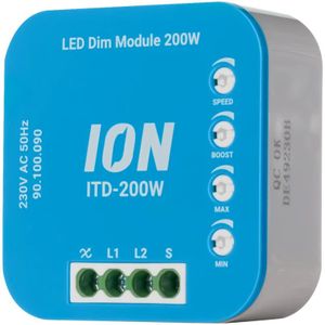 Touch LED Dimmer | 0.3-200 Watt | ION INDUSTRIES