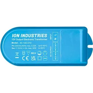 ION industries LED driver 12V 0.3-50W dimbaar (40.100.010)