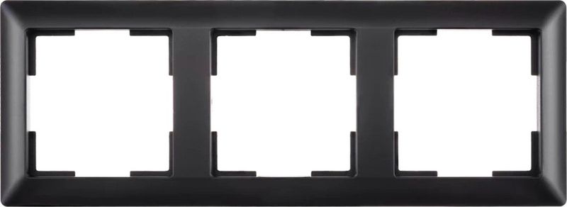 ION Industries - J1 - Afdekraam - Mat Zwart - 3-voudig