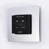 Wipschakelaar Dubbel - 2-polig - Mat Zwart