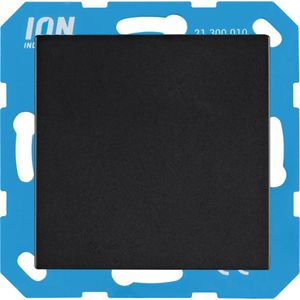 ION Industries - Blindplaat V1/J1 - Mat Zwart - Metaal - 1 Stuk