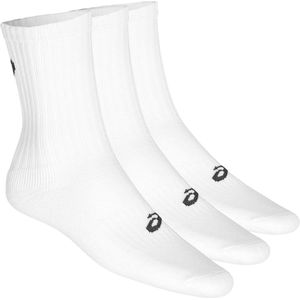 Asics - 3PPK Crew Sock - Compressiekousen - Zwart - Katoen