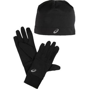 Asics Asics Running Pack Sporthandschoenen Unisex Set van handschoenen met muts