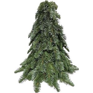Kunst Nobilis Kerstboom 30cm Groen