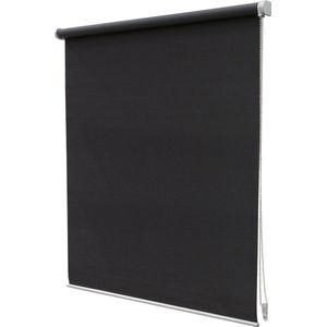 Rolgordijn - Verduisterend - Structuur - Gemeleerd Obvious Donkergrijs - 210x190cm - Intensions Exclusive