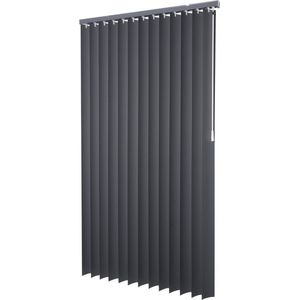 Intensions - PVC Lamel - Uni Donkergrijs - 100x180cm