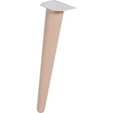 Duraline Deense Meubelpoot Natural Beech FSC 40cm (1 stuk)