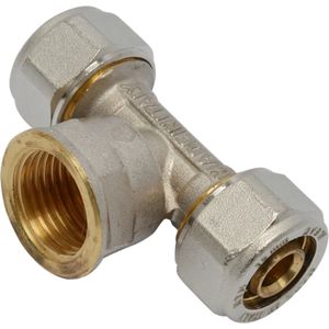 Sanivesk Meerlagen T-stuk Overgang 20mmx3/4"fx20mm