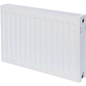 Paneelradiator Haceka Sanivesk Una 40x60 cm Wit Zij-Aansluiting (403 Watt)
