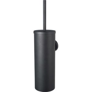Toiletborstel Kosmos 38x10 cm Metaal Mat Zwart