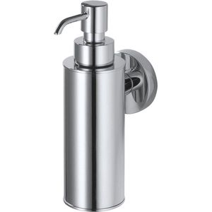 doseerpomp voor vloeibare metalen zeep in de badkamer doseerpomp voor vloeibare metalen zeep in de badkamer
