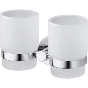 Haceka - Kosmos - Bekerhouder - Chroom - Mat Glas