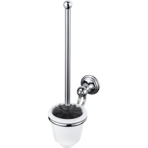Haceka - Allure - Toiletborstelset - Chroom - Keramiek