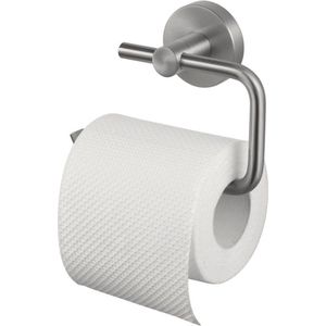 Haceka Kosmos toiletrolhouder zonder klep RVS-look