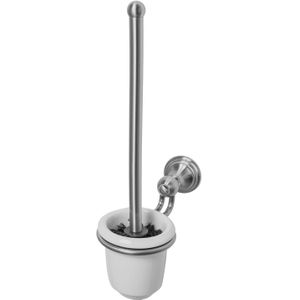 Toiletborstelhouder Haceka Allure Hangend Geborsteld RVS Look