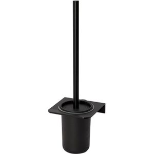 Haceka - Redefine - Toiletborstelhouder - Mat Zwart - Aluminium