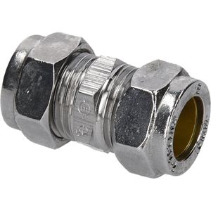 Knel Recht 15x15mm Chroom