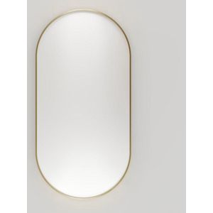 Haceka - Deco - Ovale Spiegel - Goud - Aluminium - 80x40 cm