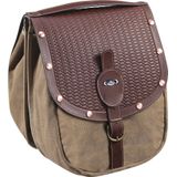 Monte Grappa dubbele tas 16,5L British m/klinknagels D-bruin