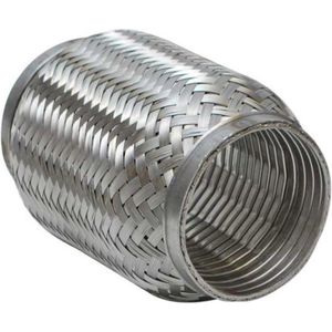 Q-Parts Flexibele Uitlaat kort 46mm x 150mm