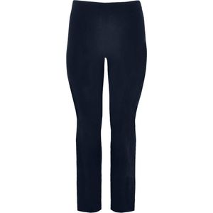 Yoek Straight Fit Broek van Travelstof DOLCE Donkerblauw
