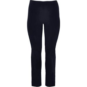 Yoek Straight Fit Broek van Travelstof DOLCE Donkerblauw