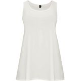 YOEK - DOLCE - Singlet - Ecru - Mouwloos - Ronde Hals