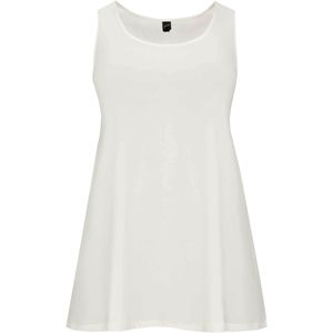 YOEK - DOLCE - Singlet - Ecru - Mouwloos - Ronde Hals