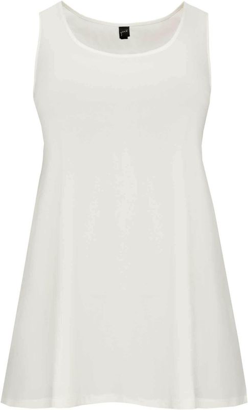YOEK - DOLCE - Singlet - Ecru - Mouwloos - Ronde Hals