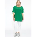 Yoek Cropped High Waist Skinny Jeans Wit