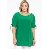 Yoek Cropped High Waist Skinny Jeans Wit