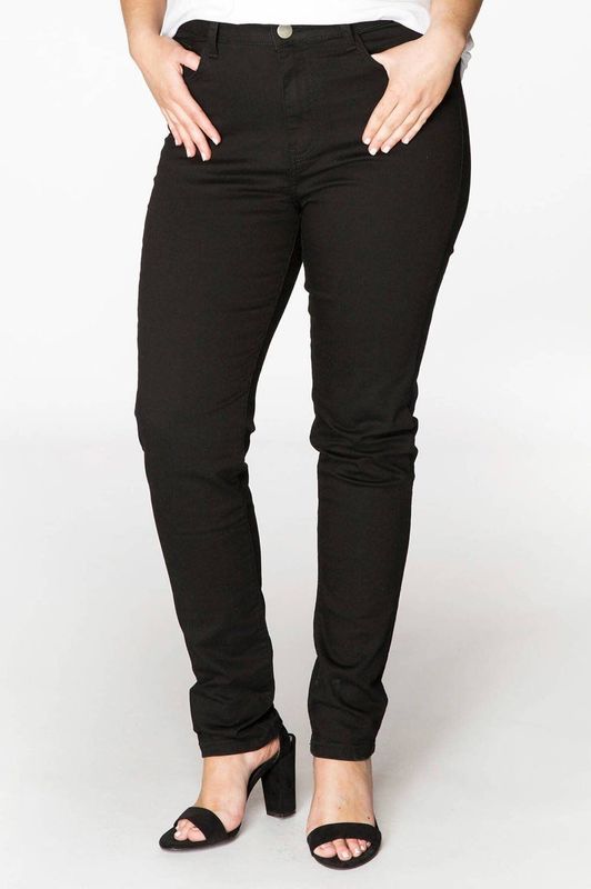 Yoek Skinny Jeans Zwart
