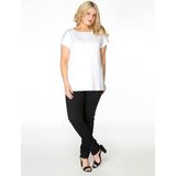 Yoek - T-shirt - Korte Mouwen - Zwart - Katoen