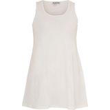 YOEK - Top - Wit - Effen - Mouwloos - Losse Pasvorm