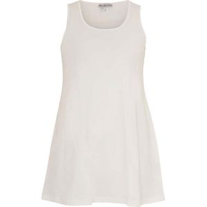 YOEK - Top - Wit - Effen - Mouwloos - Losse Pasvorm