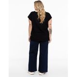 Yoek - T-shirt - Korte Mouwen - Ronde Hals - Viscose - Loose Fit