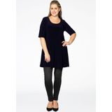 Yoek T-shirt van Travelstof DOLCE Donkerblauw