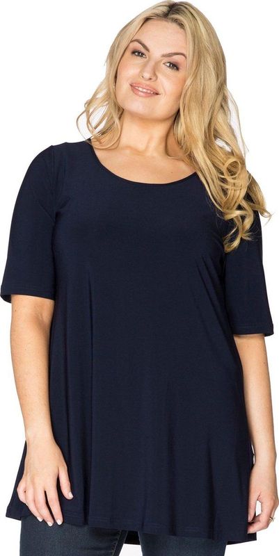 Yoek T-shirt van Travelstof DOLCE Donkerblauw