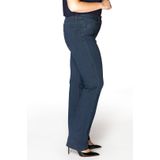 Yoek High Waist Straight Fit Jeans Dark Denim