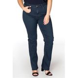 Yoek High Waist Straight Fit Jeans Dark Denim