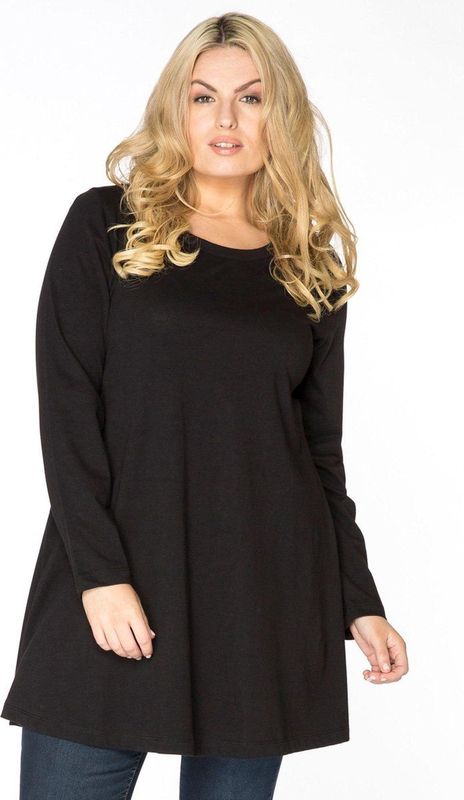 YOEK - COTTON - Tuniek - Katoen - Ronde Hals - Lange Mouwen