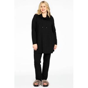 YOEK - High Waist Straight Fit - Tregging - Zwart