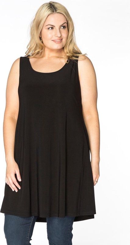 YOEK - Singlet - Mouwloos - Ronde Hals - Losse Pasvorm - Soepele Stof