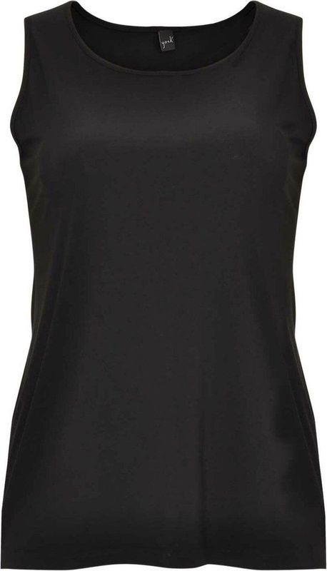 Yoek Singlet van Travelstof DOLCE Zwart