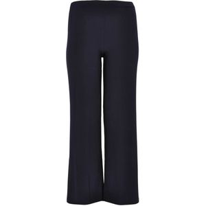 Yoek Wide Leg Broek van Travelstof DOLCE Donkerblauw