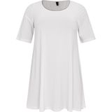 Yoek Grote maten - dames t-shirt korte mouw - zwart