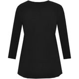 Yoek Longsleeve van Travelstof DOLCE Zwart