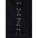 Jeans - Hoge Taille - Skinny Pasvorm - Met Rijgveter