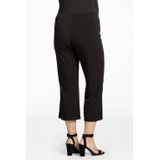 YOEK - Cropped Flared Broek - Zwart - Cargobroeken