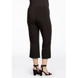 YOEK - Cropped Flared Broek - Zwart - Cargobroeken